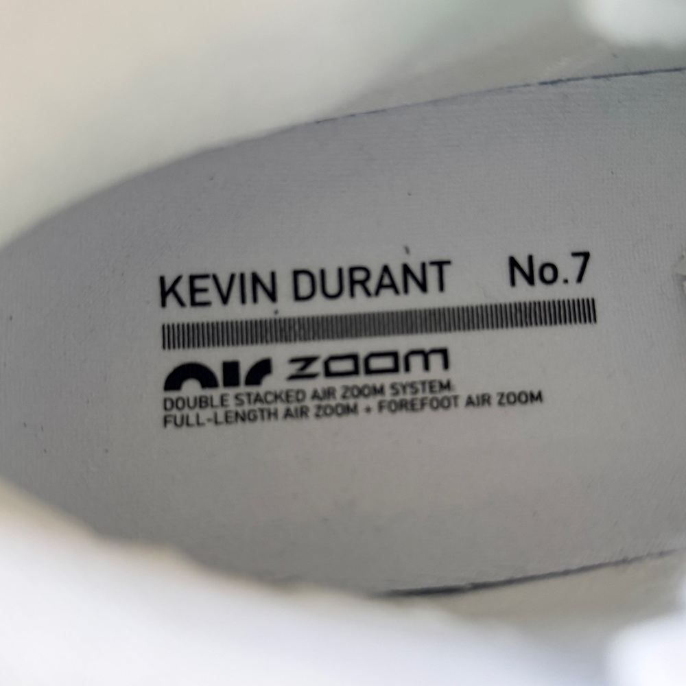 Nike KD 13 TB Promo White Black Men’s Size 11 Basketball Shoe CW4115-103 - Picture 8 of 15